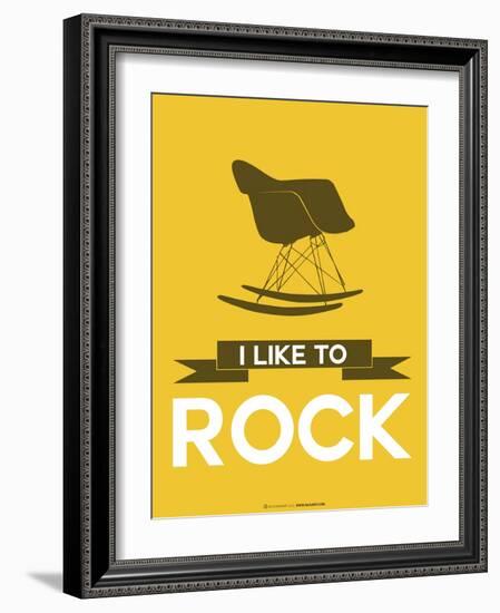 I Like to Rock 4-NaxArt-Framed Art Print