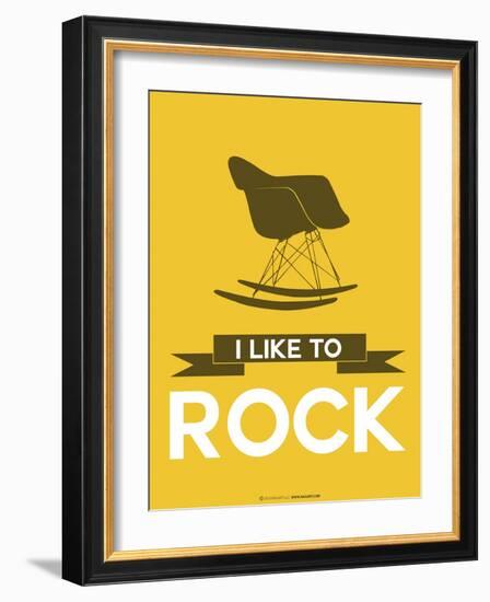 I Like to Rock 4-NaxArt-Framed Art Print