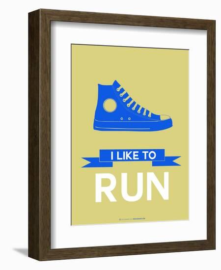 I Like to Run 2-NaxArt-Framed Premium Giclee Print