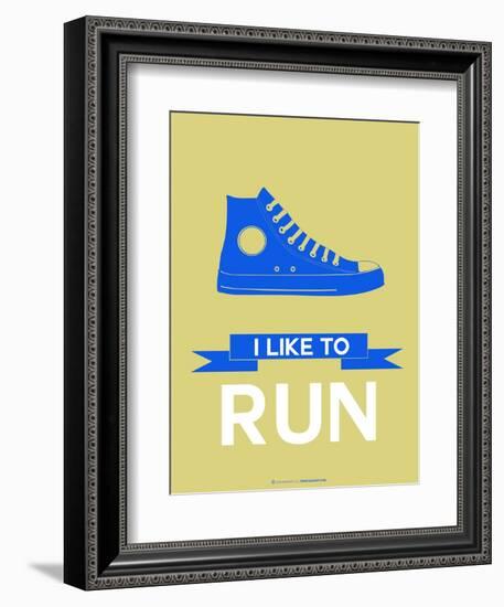 I Like to Run 2-NaxArt-Framed Premium Giclee Print