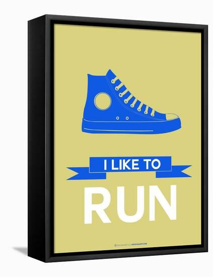 I Like to Run 2-NaxArt-Framed Stretched Canvas