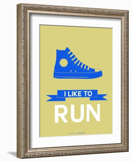 I Like to Run 2-NaxArt-Framed Art Print