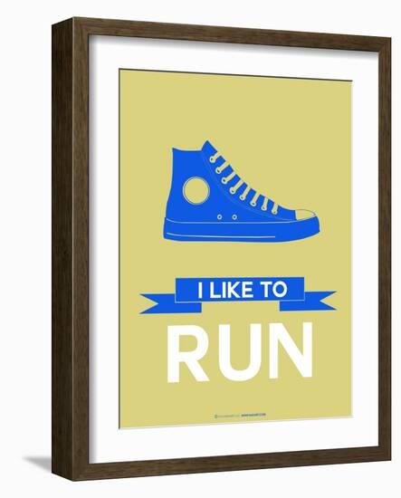 I Like to Run 2-NaxArt-Framed Art Print