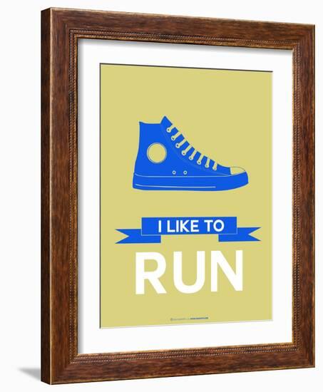 I Like to Run 2-NaxArt-Framed Art Print