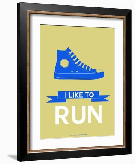 I Like to Run 2-NaxArt-Framed Art Print