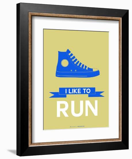 I Like to Run 2-NaxArt-Framed Art Print