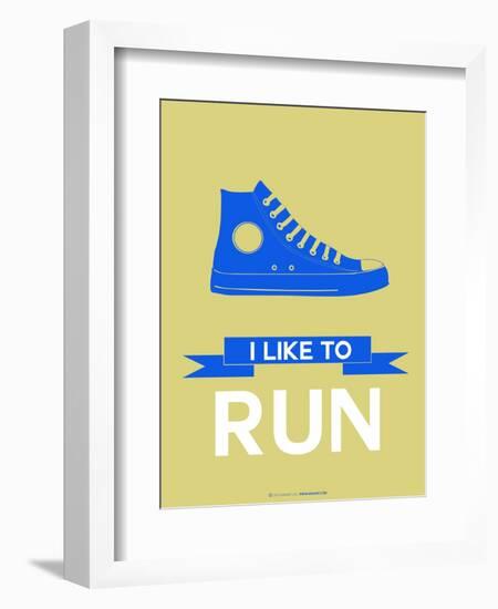 I Like to Run 2-NaxArt-Framed Art Print