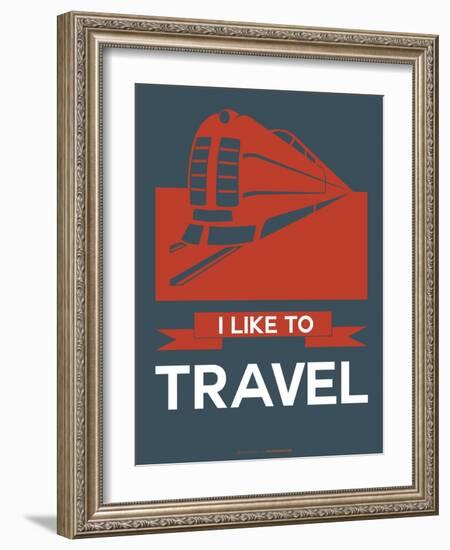 I Like to Travel 3-NaxArt-Framed Art Print