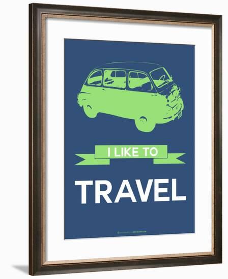 I Like to Travel 3-NaxArt-Framed Art Print