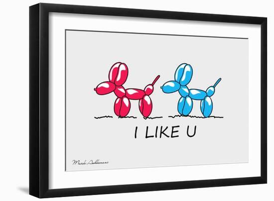 I Like U-Mark Ashkenazi-Framed Giclee Print