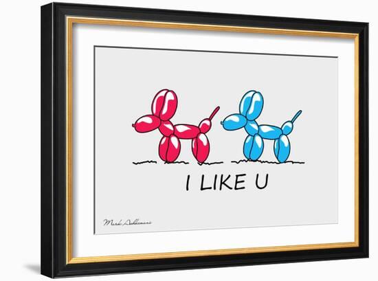 I Like U-Mark Ashkenazi-Framed Giclee Print