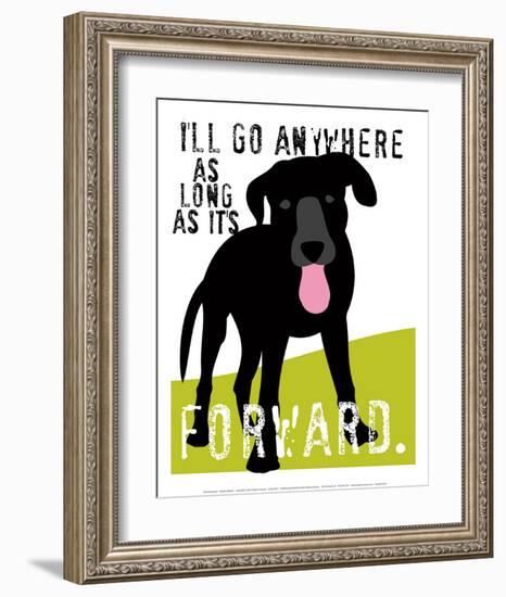 I'll Go Anywhere-Ginger Oliphant-Framed Art Print