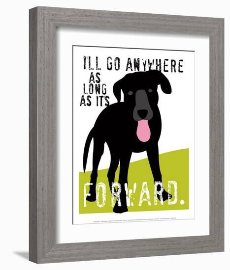 I'll Go Anywhere-Ginger Oliphant-Framed Art Print