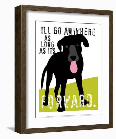 I'll Go Anywhere-Ginger Oliphant-Framed Art Print