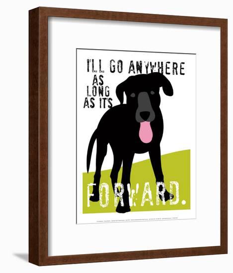 I'll Go Anywhere-Ginger Oliphant-Framed Art Print