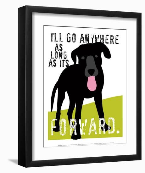 I'll Go Anywhere-Ginger Oliphant-Framed Art Print
