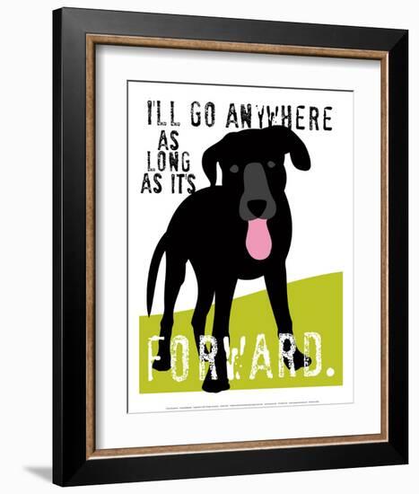 I'll Go Anywhere-Ginger Oliphant-Framed Art Print