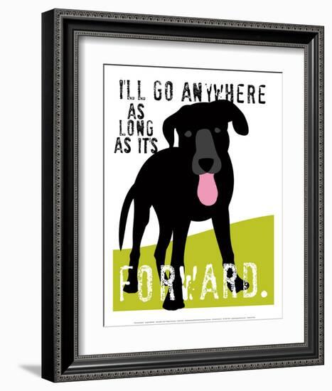 I'll Go Anywhere-Ginger Oliphant-Framed Art Print