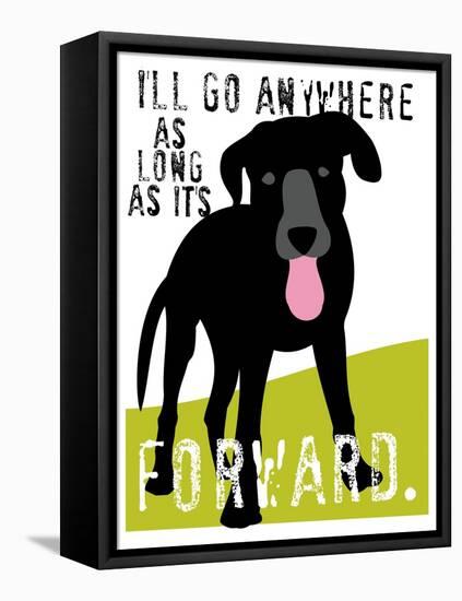 I’ll Go Anywhere-Ginger Oliphant-Framed Stretched Canvas