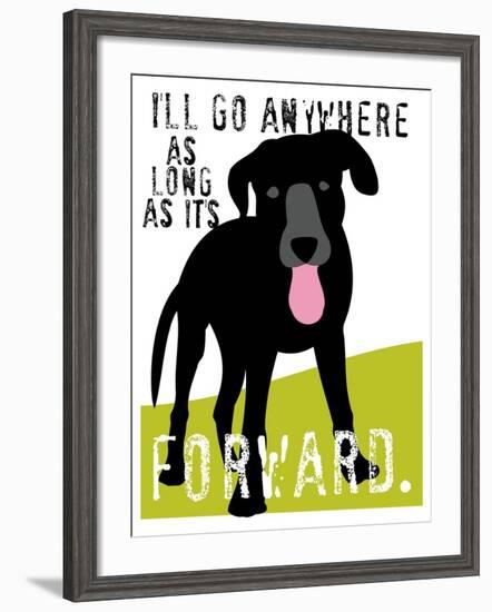 I’ll Go Anywhere-Ginger Oliphant-Framed Art Print