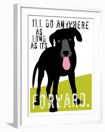 I’ll Go Anywhere-Ginger Oliphant-Framed Art Print