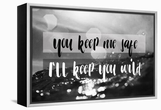 I'll Keep You Wild-Lila Fe-Framed Stretched Canvas