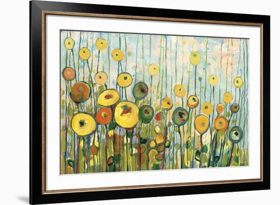 I’ll Meet You For Martinis in the Poppy Garden-Jennifer Lommers-Framed Giclee Print