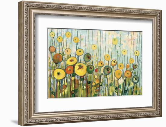 I’ll Meet You For Martinis in the Poppy Garden-Jennifer Lommers-Framed Art Print