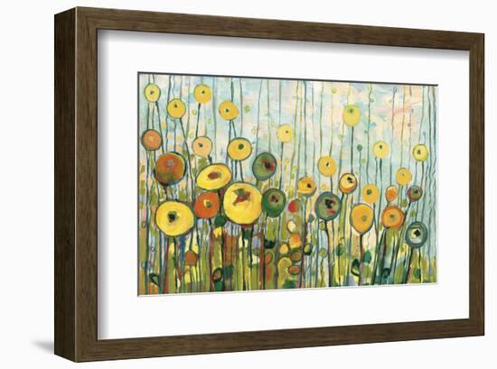 I’ll Meet You For Martinis in the Poppy Garden-Jennifer Lommers-Framed Art Print