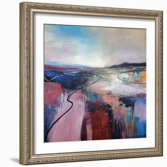 I'll Meet You On The Estuary-Andrew Kinmont-Framed Art Print