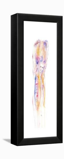 I'll Stay For a While-Agnes Cecile-Framed Stretched Canvas