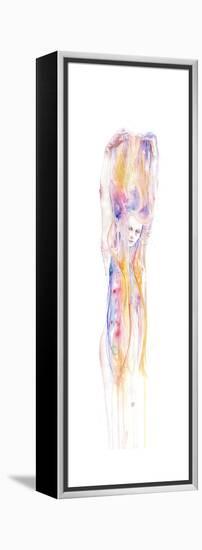 I'll Stay For a While-Agnes Cecile-Framed Stretched Canvas