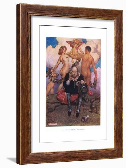 I Loathe That I Did Love, 1928-John Byam Liston Shaw-Framed Giclee Print