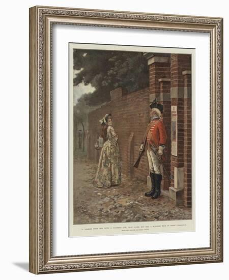 I Looked Upon Her with a Soldier's Eye; That Liked, But Had a Rougher Task in Hand, Shakespeare-null-Framed Giclee Print