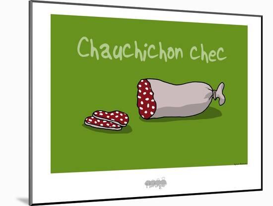 I Lov'ergne - Chauchichon chec-Sylvain Bichicchi-Mounted Art Print