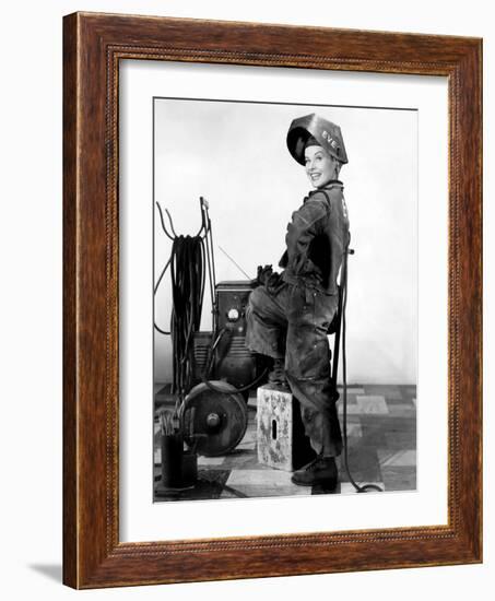 I Love a Soldier, Paulette Goddard, 1944-null-Framed Photo