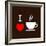 I Love Coffee-lekkyjustdoit-Framed Premium Giclee Print