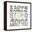 I Love Every Stupid Thing About You-Michael Mullan-Framed Stretched Canvas