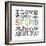 I Love Every Stupid Thing About You-Michael Mullan-Framed Premium Giclee Print