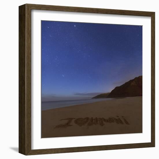 I love Hawaii Stars-Matias Jason-Framed Photographic Print