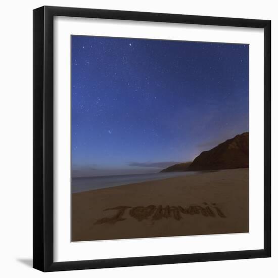 I love Hawaii Stars-Matias Jason-Framed Photographic Print