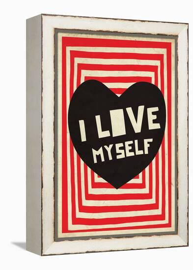 I Love Myself-null-Framed Stretched Canvas