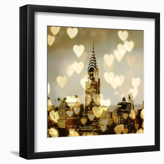 I Love NY I-Kate Carrigan-Framed Art Print