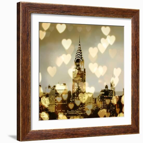 I Love NY I-Kate Carrigan-Framed Art Print