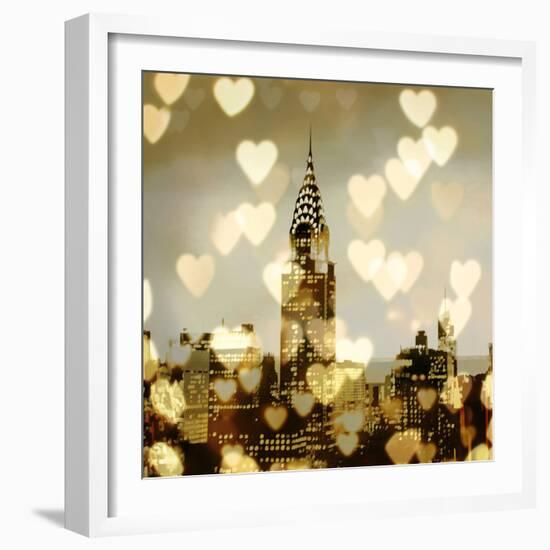 I Love NY I-Kate Carrigan-Framed Art Print