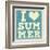 I Love Summer Poster-radubalint-Framed Art Print