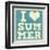 I Love Summer Poster-radubalint-Framed Art Print