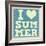 I Love Summer Poster-radubalint-Framed Art Print