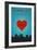 I Love You Akron, Ohio-Lantern Press-Framed Art Print