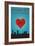 I Love You Baton Rouge, Louisiana-Lantern Press-Framed Art Print